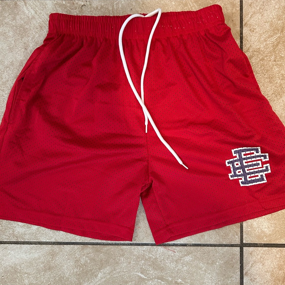 Red Eric Emmanuel shorts